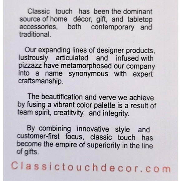 Gold Rhinestone Floral Star Napkin Rings 2" Set of 4 Classic Touch Decor NIB - Picture 8 of 12